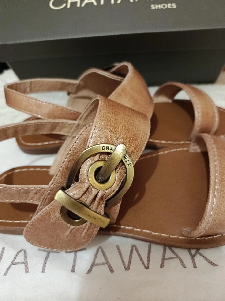 Chattawak leather sandals 38 – photo 6